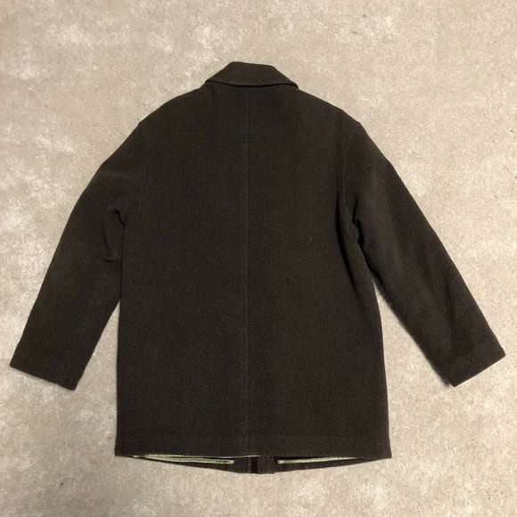 Mario Valente Cashmere Wool Brown Men's Coat 38 - Picture 2 of 8